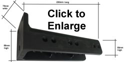 Boat Trailer Mudguard Bracket