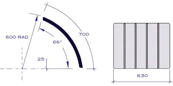 Aluminium Truck Quarter Mudguards