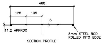 Stainless Steel Super Single Truck Mudguard