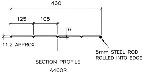 Aluminium Super Single Truck Mudguard